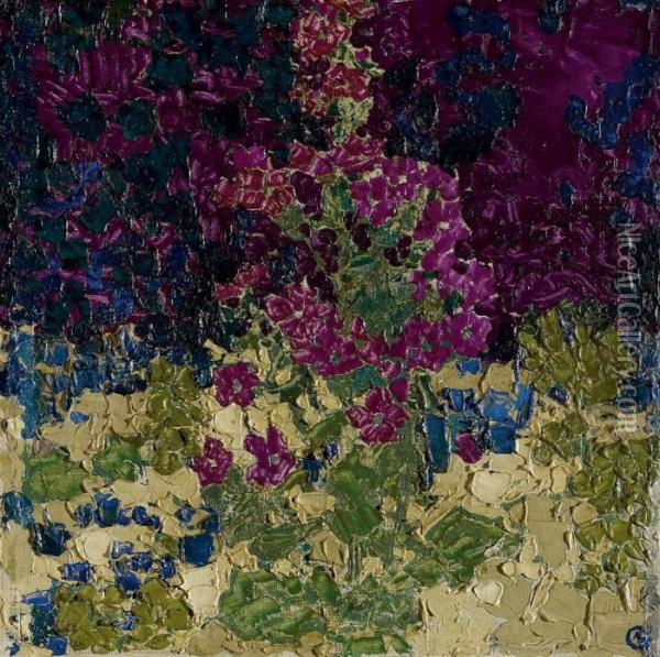 Eine Pflanze Oil Painting - Augusto Giacometti