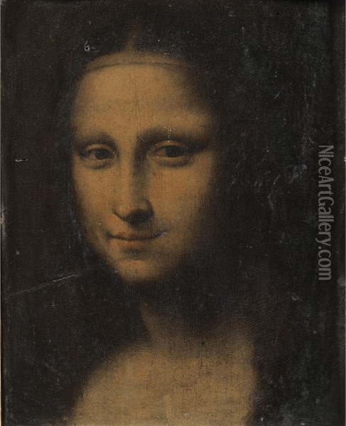 Lagioconda Oil Painting - Leonardo Da Vinci