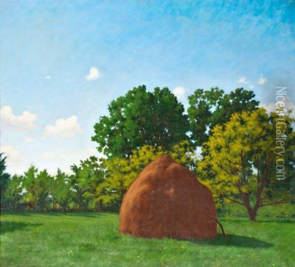 Boglyas Ret Oil Painting - Samu Bortsok