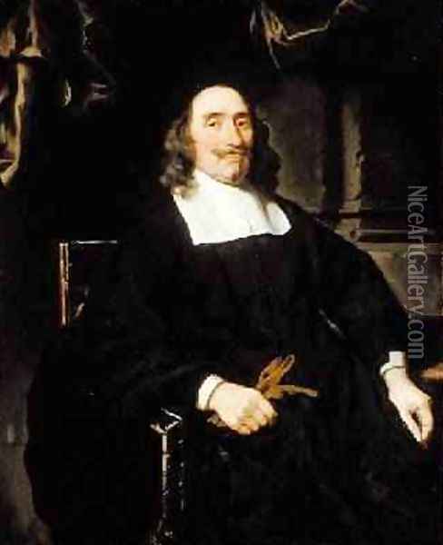Portrait of a Gentleman 1671 Oil Painting - Nicolaes Maes