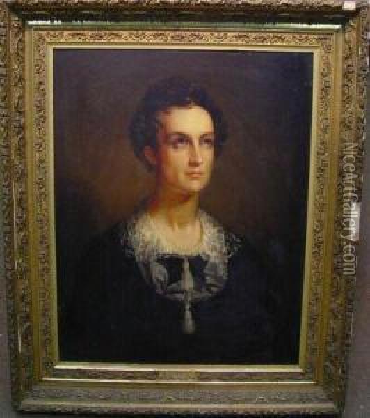 Portrait Of Lord Byron
Bears Signature Oil Painting - Rembrandt Peale