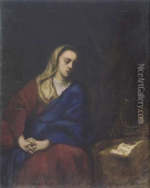 The Penitent Magdalen Oil Painting - Gerrit Willemsz Horst