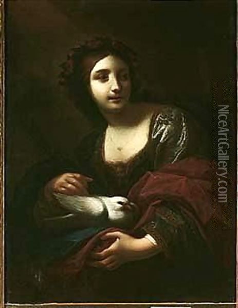 An Allegory Of Peace Oil Painting - Simone Pignoni