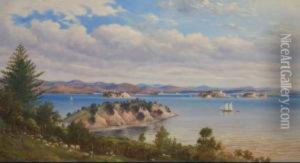 Bay Of Islands Oil Painting - Charles Blomfield
