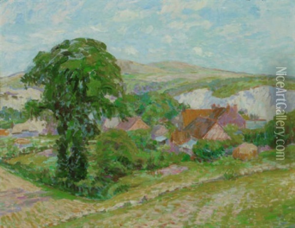 Amberley, Sussex Oil Painting - James Bolivar Manson