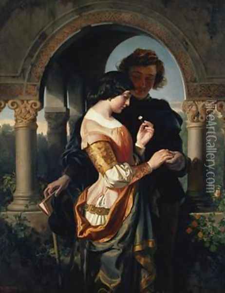 The Student 1862 Oil Painting - Daniel Maclise