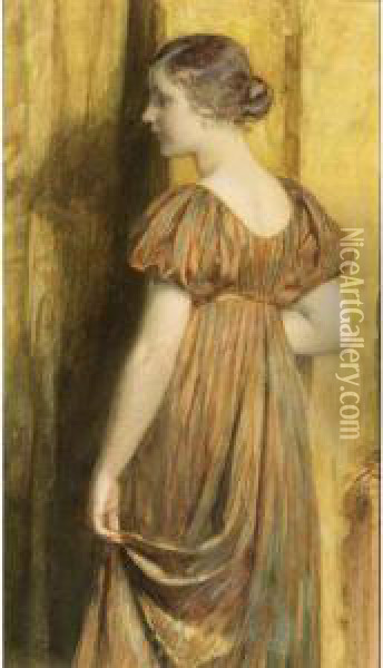 An Elegant Lady Oil Painting - Nicolaas Van Der Waay