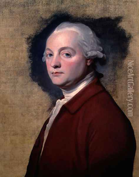 Portrait of John Kenrick 1735-99 Oil Painting - George Romney