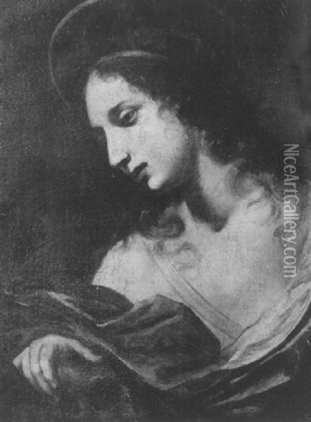 The Penitent Magdalen Oil Painting - Lorenzo Lippi