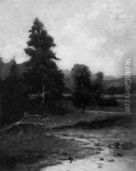 Northern California Landscape Oil Painting - William Keith