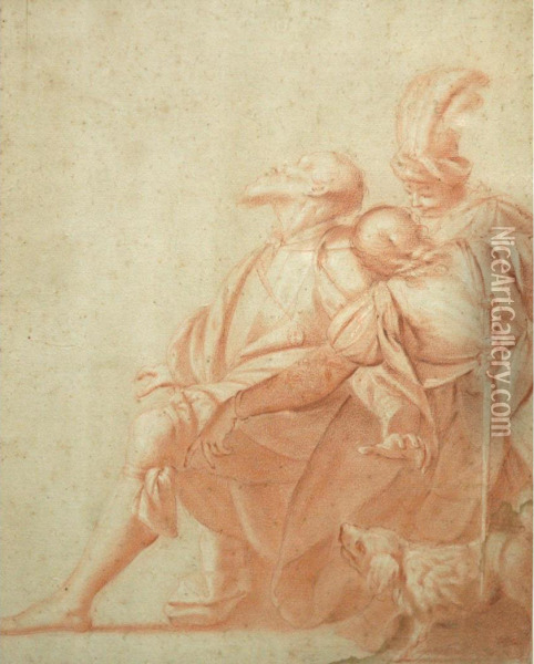 The Conversion Of St. Paul Oil Painting - Giovanni Battista Crespi Il Cerano