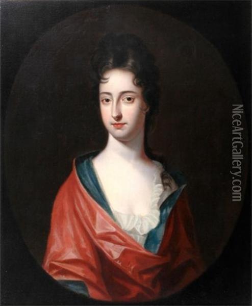 Portrait Of Martha Oil Painting - Sir Godfrey Kneller