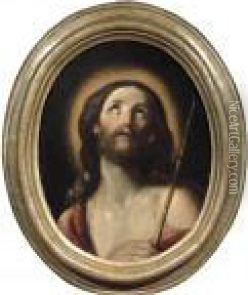 Cristo Deriso C. Oil Painting - Guido Reni