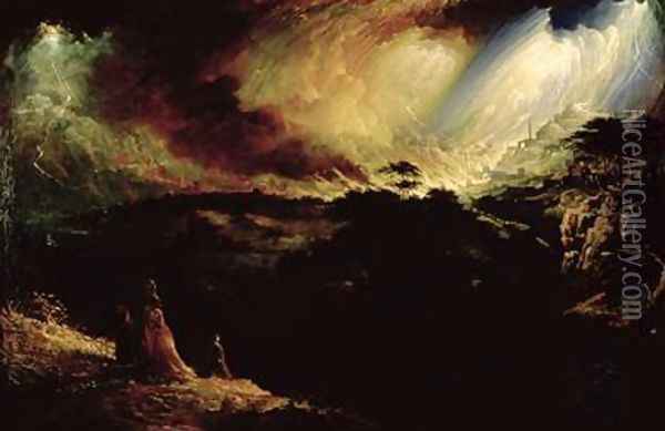 The Destruction of Sodom and Gomorrah 2 Oil Painting - John Martin
