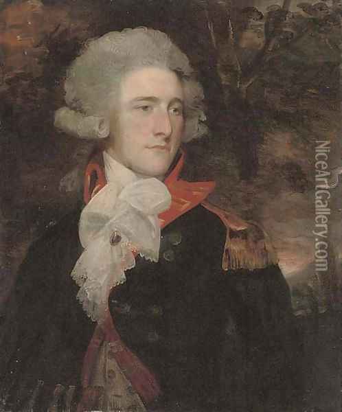 Portrait of Thomas Henry Liddell, Viscount Ravensworth Oil Painting - Sir William Beechey