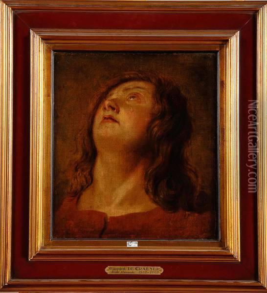 Saint Jean Oil Painting - Gaspar De Crayer