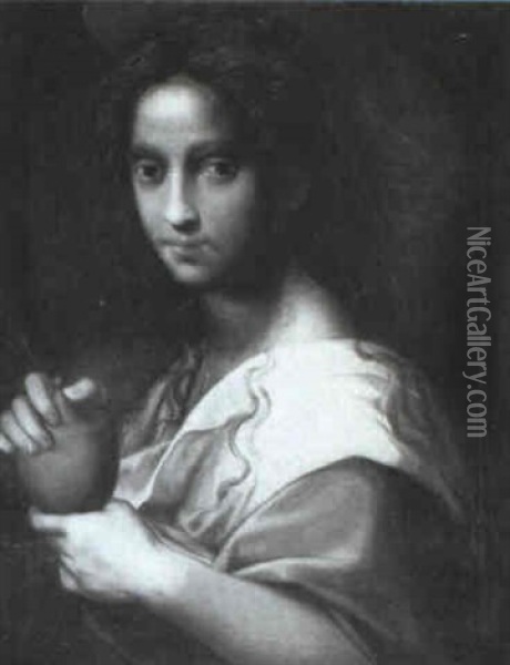 The Magdalene Oil Painting - Andrea Del Sarto