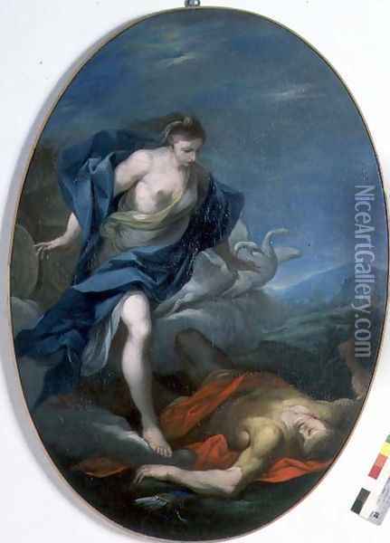 Venus and Adonis Oil Painting - Francesco Vellani