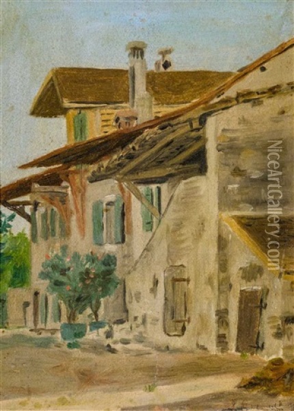 La Capite Oil Painting - Edouard (Eugene Francois) Vallet