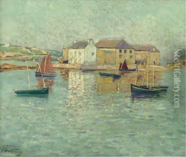 Port De Bretagne Oil Painting - Paul Madeline