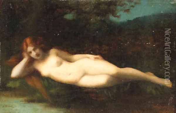 Untitled 3 Oil Painting - Jean-Jacques Henner