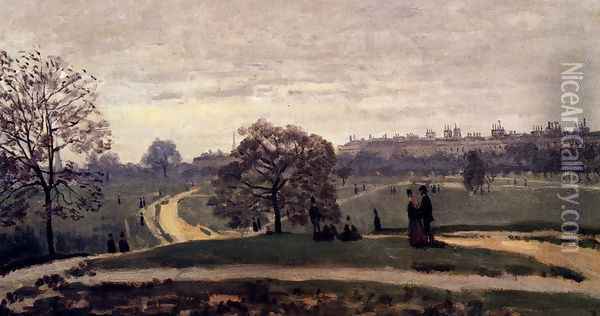 Hyde Park, London Oil Painting - Claude Oscar Monet