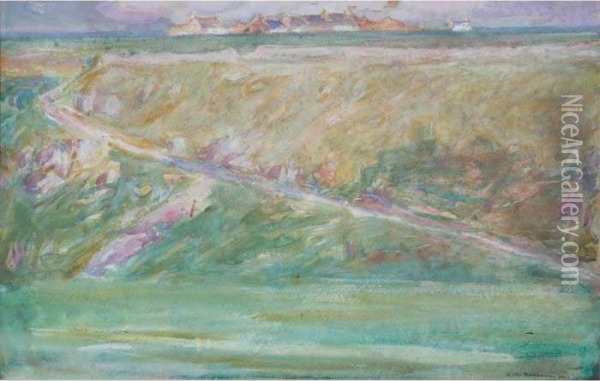 Belle Ile-landscape Oil Painting - John Peter Russell