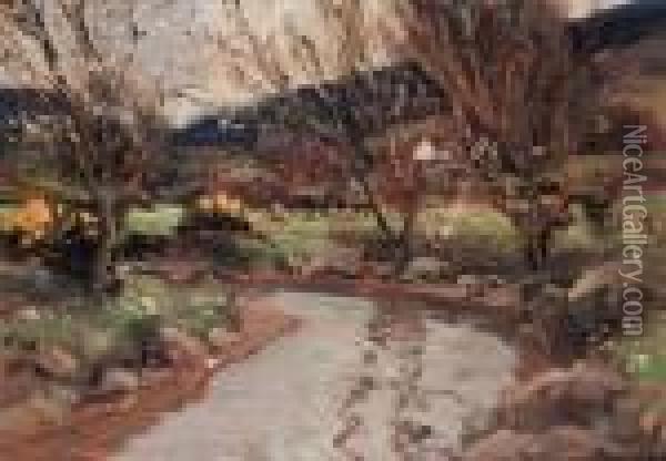 Early Spring Cushendun Oil Painting - James Humbert Craig