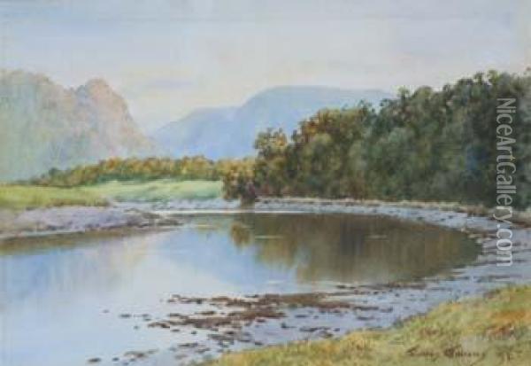 Summers Dayon The Glaslyn Oil Painting - Warren Williams