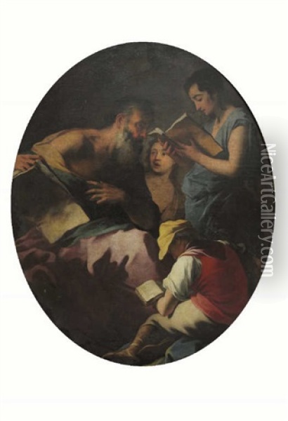 Saint Denys De Corinthe Oil Painting - Simone Brentana