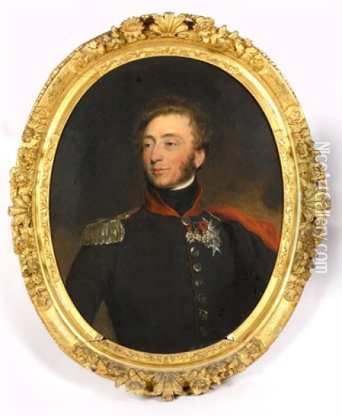 Portrait Du Duc D'angouleme Oil Painting - Francois-Joseph Kinson