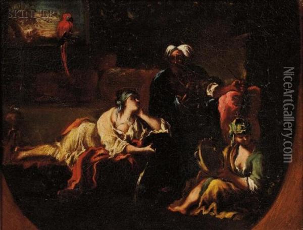 Bulli Oil Painting - Giovanni Battista Tiepolo