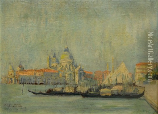Venecia Oil Painting - Milo Beretta