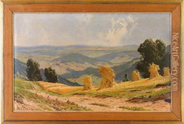 Landschaft Mit Oil Painting - Tony Haller