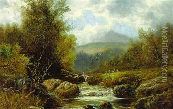 View In Cumberland Oil Painting - William Mellor