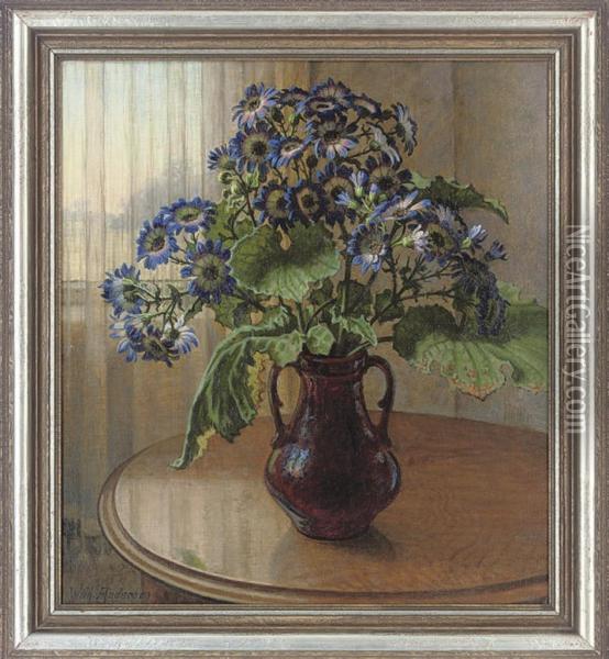 Summer Flowers Oil Painting - Wilhelm Andersen