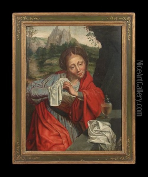 Mary Magdalene Oil Painting - Quentin Massys the Elder