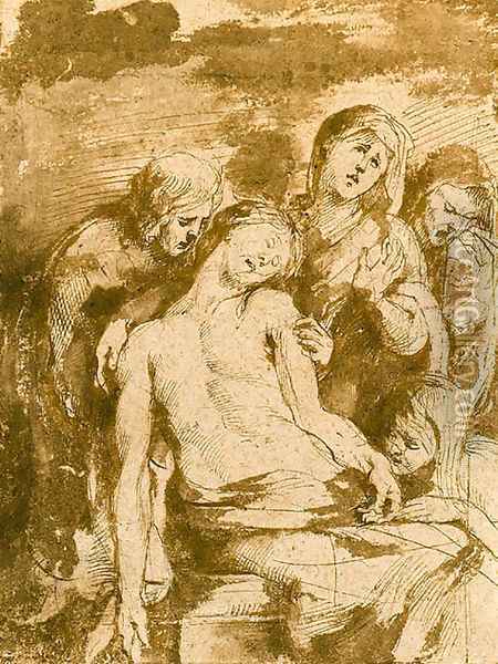 The Lamentation Oil Painting - Peter Paul Rubens