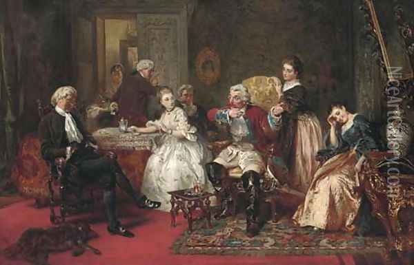 The Adventures of Baron Munchausen Oil Painting - Robert Alexander Hillingford