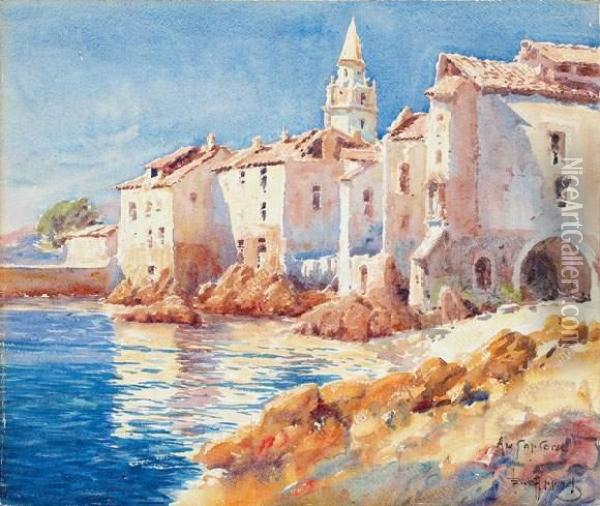 Au Cap Corse Oil Painting - Emile Appay