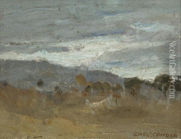Storm Clouds, Eaglemont Oil Painting - Charles Edward Conder