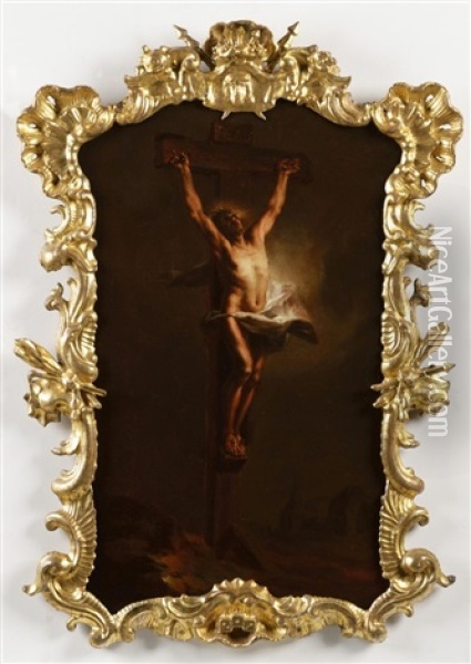 The Crucifixion Oil Painting - Franz Xaver Karl Palko