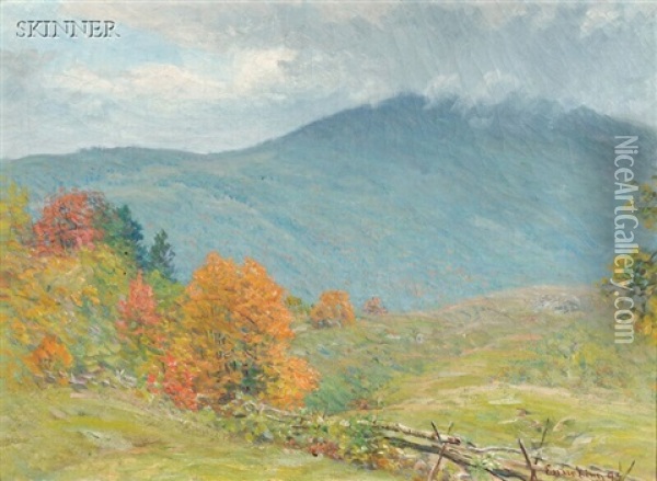 Early Autumn Trees Oil Painting - John Joseph Enneking