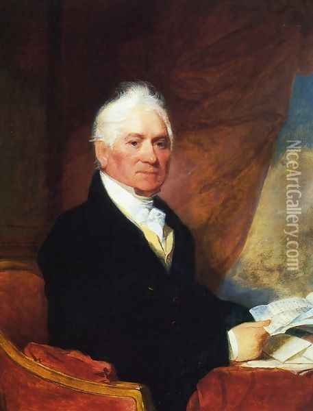 Mr. Barney Smith Oil Painting - Gilbert Stuart