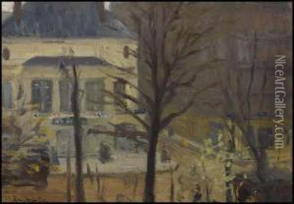 Boulevard Des Batignolles, Paris Oil Painting - James Wilson Morrice