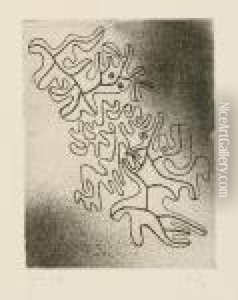 Nicht Endend Oil Painting - Paul Klee