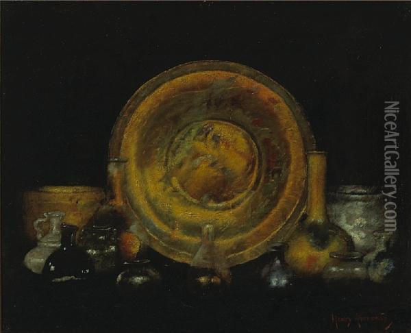 Cyprus Glass Oil Painting - Henry Alexander