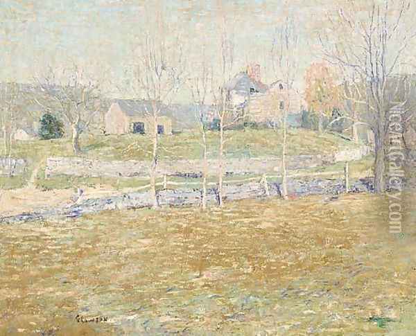 An Abandoned Farm Oil Painting - Ernest Lawson