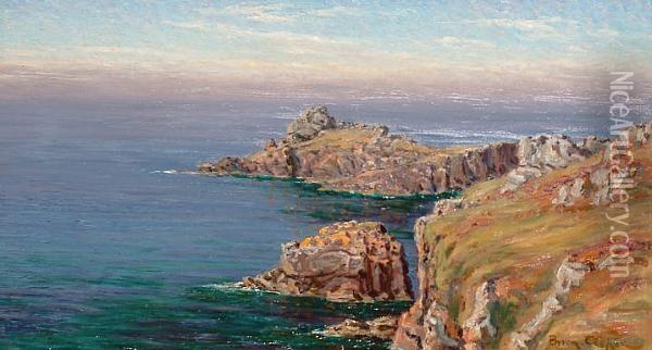 Lands End. Oil Painting - Byron Cooper