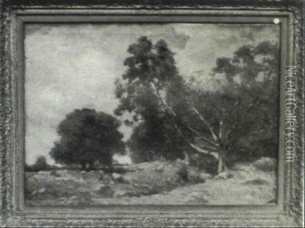 The Broken Tree Oil Painting - William Rowell Derrick